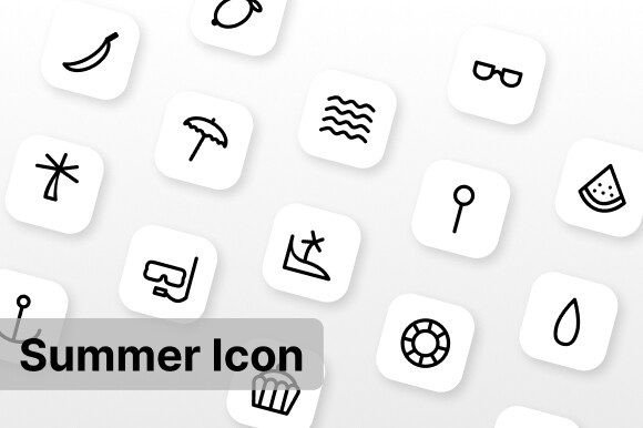 A Brand Designer's Review of Summer Icon Graphics