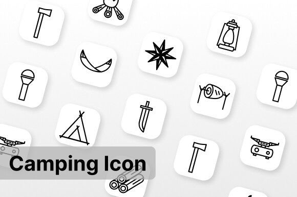 Camping Icon Review: Graphics & Icons for Real Branding