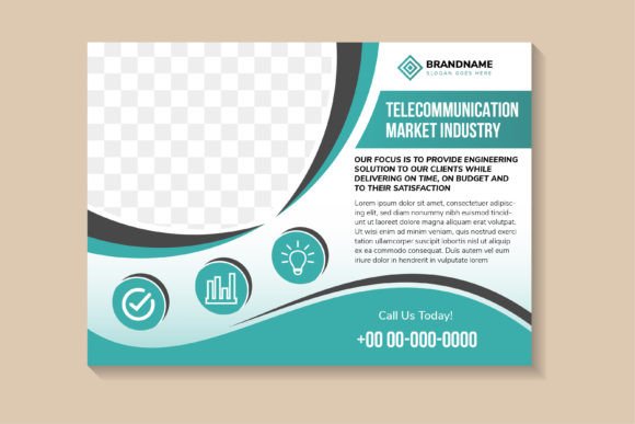 Crafting Premium Printables with Telecommunication Market Flye Graphics