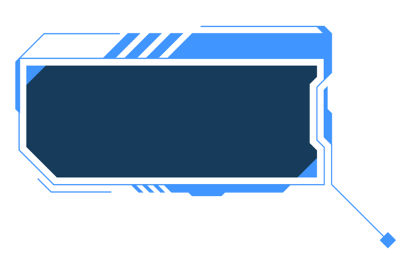 Cyber Infographic Frame Graphics for Modern Brand Identity