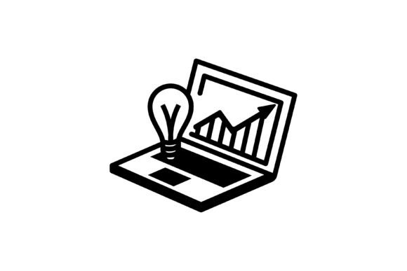 Digital Business Idea Icon Graphics for Online Shop Assets