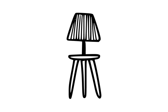 Lamp Hand Drawing in Graphics and Illustrations