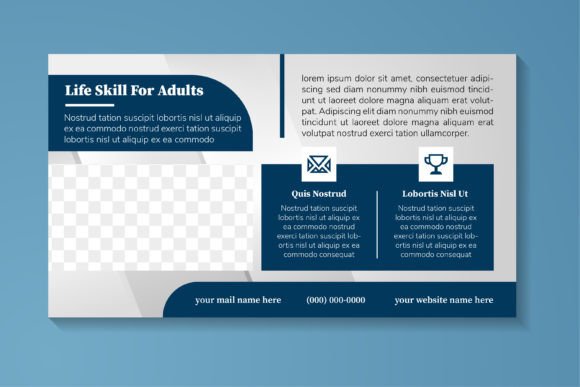Life Skills Banner: A Versatile Graphic for Social Media Templates
