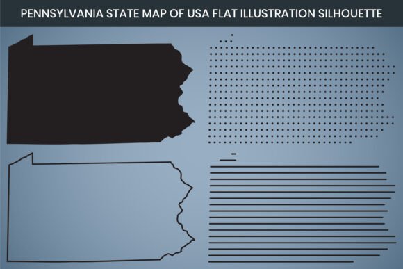 Pennsylvania State Map: A Craft-Ready Graphic for Your Shop
