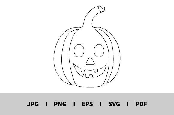 The Understated Magic of a Halloween Pumpkin Line Drawing